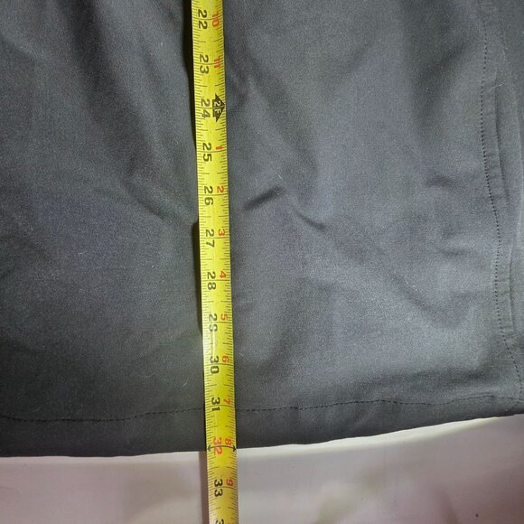 L.L.Bean Womens XL Black Hooded Jacket Polyester Spandex Lightweight Zip Closure - Picture 7 of 7